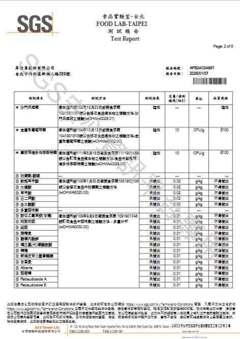 無添加果乾檢測