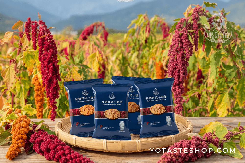 全素鹹餅乾 紅藜野菜小脆餅